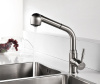Смеситель Wasserkraft WERN 4266 для кухни с выдвижным изливом, матовый хром