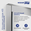 Душевой уголок Wasserkraft Lippe 45S49, 150 х 100 см, прозрачное стекло, профиль серебристый