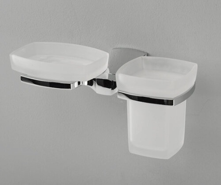 Держатель стакана и мыльницы Wasserkraft Wern, K-2526