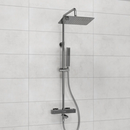 Душевая стойка Wasserkraft, цвет - хром, A199.069.103.087.CH Thermo