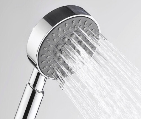 Душевая лейка Wasserkraft A036, 3-функциональная, хром