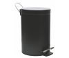 Корзина для мусора Wasserkraft Серия К, с педалью, 5 л, цвет - черный, K-635B