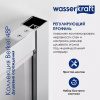 Душевой уголок Wasserkraft Berkel, 130 х 90 см, профиль хром, стекла прозрачные, 48P33
