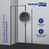 Душевой уголок Wasserkraft 61S15, прямоугольный, 110 х 90 см