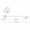 Душевой комплект Wasserkraft Naab 8600 A178644 Thermo, со смесителем, C ВНУТРЕННЕЙ ЧАСТЬЮ, термостатическая, цвет хром