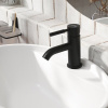 Смеситель для раковины Wasserkraft Gollach, черный матовый, 3305