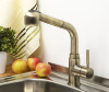 Смеситель Wasserkraft A8237 для кухонной мойки, светлая бронза
