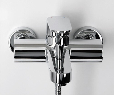 Смеситель для ванны Wasserkraft DO 5301 с коротким изливом, хром