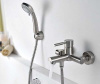 Смеситель Wasserkraft WERN 4201 для ванны и душа с коротким изливом, матовый хром