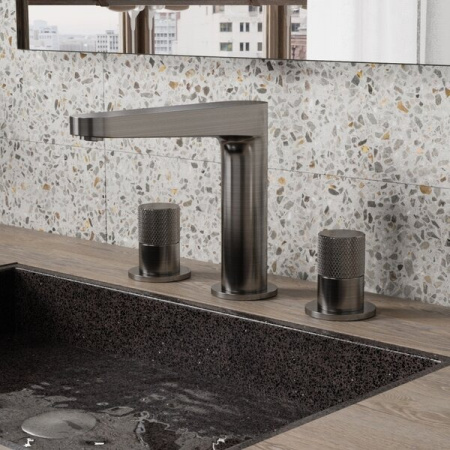 Смеситель для раковины Wasserkraft Tauber, никель, 6435