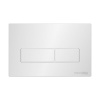Инсталляция для унитаза Wasserkraft Abens 20TLT.010.ME.BL.WH03, декоративная стеклянная панель черная, механическая кнопка смыва белая