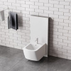 Пристенный модуль системы инсталляции Wasserkraft Naab 86BDT.050.WH, для биде, цвет - белый