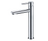 Смеситель для раковины Wasserkraft 4103H, высокий, хром