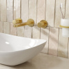 Смеситель для раковины Wasserkraft Schunter, золото матовое, 8245