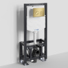 Инсталляция для унитаза Wasserkraft Dill 61TLT.010.ME.MG01, механическая клавиша золото матовое