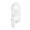 Душевой комплект Wasserkraft 8500 А85161, цвет белый Soft-touch