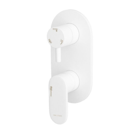 Душевой комплект Wasserkraft 8500 А85161, цвет белый Soft-touch