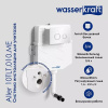 Инсталляция для унитаза Wasserkraft Aller 10TLT.010.ME.WM02, механическая клавиша цвет белый матовый
