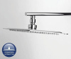 Душевой гарнитур Wasserkraft A042 с верхним душем 30 х 20 см, хром