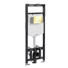 Инсталляция для унитаза Wasserkraft Alme 15TLT.010.ME.PG02, механическая клавиша золото глянцевое