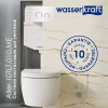 Инсталляция для унитаза Wasserkraft Aller 10TLT.010.ME.WM02, механическая клавиша цвет белый матовый