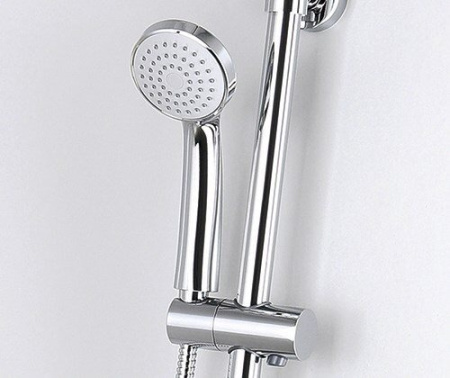 Душевая стойка Wasserkraft A12202, верхний душ 20 см, хром