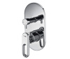 Смеситель для душа Wasserkraft Kammel 1841, хром