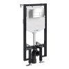 Инсталляция для унитаза Wasserkraft Vils 56TLT.010.ME.BN04, механическая клавиша никель