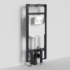 Инсталляция для унитаза Wasserkraft Dinkel 58TLT.010.ME.BN01, механическая клавиша никель