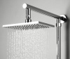 Душевой гарнитур Wasserkraft A016 с верхним душем 22 х 14 см, хром
