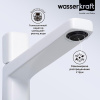 Смеситель для раковины Wasserkraft Saale, белый матовый, 9503H