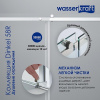 Душевой уголок Wasserkraft, 80 см, стекло прозрачное (58R06)