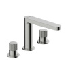 Смеситель для раковины Wasserkraft Tauber, никель, 6435