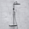 Душевая стойка Wasserkraft, с изливом, цвет - хром, A113.116.127.CH Thermo