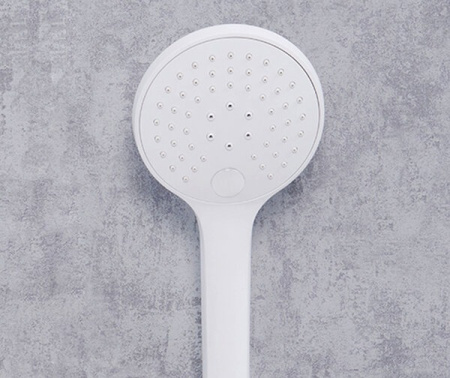 Смеситель Wasserkraft для ванны и душа, цвет белый Soft-touch, 8501