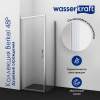 Душевой уголок Wasserkraft 48P22, прямоугольный, 90 см