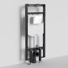Инсталляция для унитаза Wasserkraft Dinkel 58TLT.010.ME.CH04, механическая клавиша хром