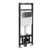 Инсталляция для унитаза Wasserkraft Alme 15TLT.010.ME.MB03, механическая клавиша черная матовая