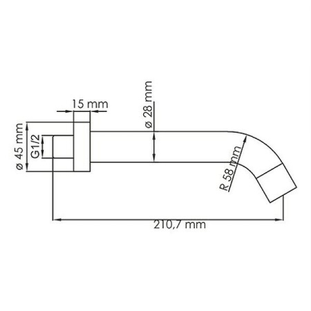 Смеситель для раковины Wasserkraft Mindel 8500 A85593, цвет белый Soft-touch