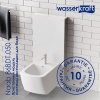 Пристенный модуль системы инсталляции Wasserkraft Naab 86BDT.050.WH, для биде, цвет - белый