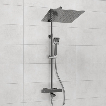 Душевая стойка Wasserkraft, цвет - хром, A199.119.141.087.CH Thermo