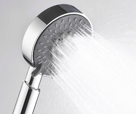 Душевая лейка Wasserkraft A036, 3-функциональная, хром