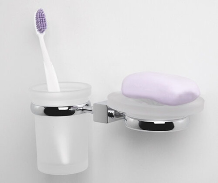 Держатель стакана и мыльницы Wasserkraft Lippe, K-6526