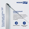 Душевой уголок Wasserkraft Leine 35P38, пятиугольный, 100 см