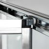 Душевой уголок Wasserkraft Weser 78F19, 100 х 100 х 200 см, профиль серебристый, стекло прозрачное