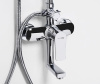 Душевая стойка Wasserkraft A16601, верхний душ 22,2 см, с изливом, хром