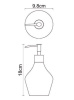 Дозатор для жидкого мыла Wasserkraft Dinkel, K-4699