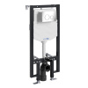 Инсталляция для унитаза Wasserkraft Vils 56TLT.010.ME.CH02, механическая клавиша хром