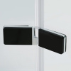 Душевой уголок Wasserkraft Aller Black Matt L/R, 120 х 80 см, стекло прозрачное, 10H06LBLACK MATT