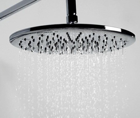 Душевая стойка Wasserkraft A13302, верхний душ 25 см, хром
